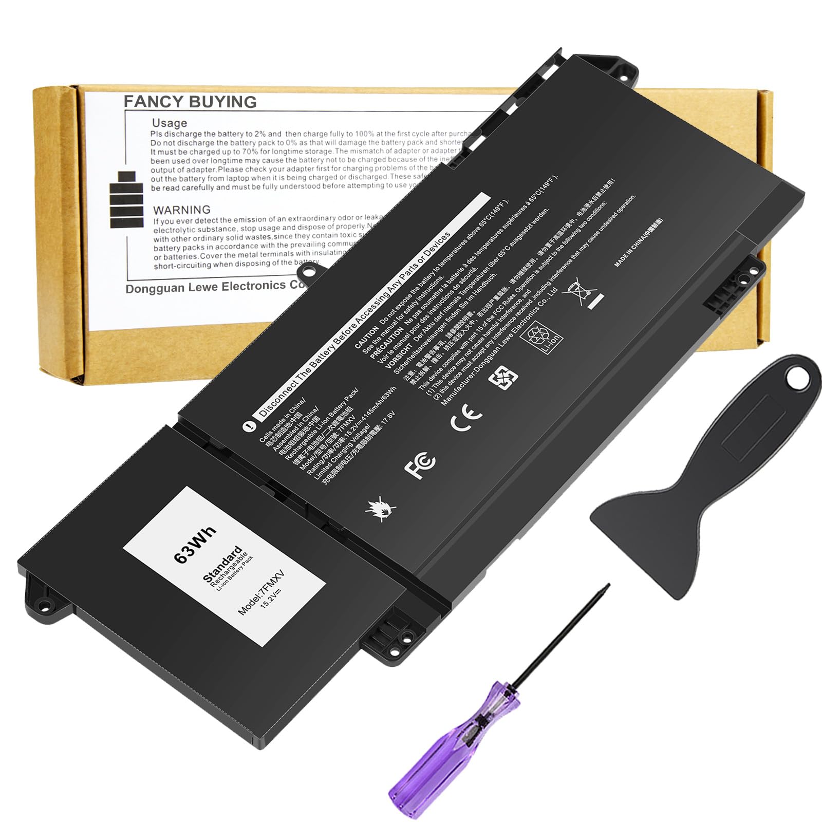 Amazon.com: 7FMXV Laptop Battery for Dell Latitude 5320 7320 7420